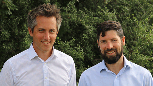 Two gentlemen in shirts