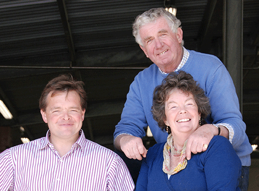 Previous owners of the Otter Brewery together